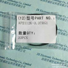 AP2112K-3.3TRG1 CI REG LINEAR 3.3V 600MA SOT2 DIODES INCORPORATED Package SOT23-5