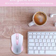 2023 New Silent FV-187 Wireless Business Mouse Mini Ergonomic Ultra Light Weight Mouse thumbnail-5