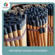 Escobas Fbrica En China Push Broom Parts Pole Lacquered Wooden Broomstick for Plastic Broom Household Item Cleaning Tools thumbnail-4