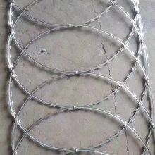 Wholesale Hot Dip Galvanized Razor Barbed Wire Coils for Farm and Border Fence thumbnail-4
