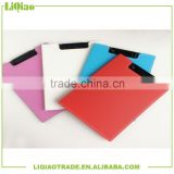 Colorful durable /wearproof PP foam clipboard with cover