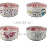 Korean Design Fresh Bowls With Plastic Lid thumbnail-1