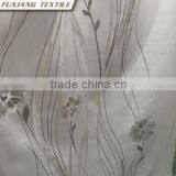 100% Polyester Voile/dolly/microfiber/oxford/velvet Leaves Window Curtain Fabric thumbnail-1
