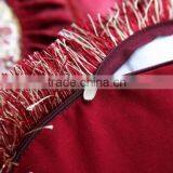 Noble Short Nap Fabric Sofa Cushion and Fringed Embroidered Decor Sofa Pillows thumbnail-3