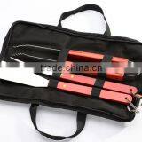 Yangjiang Factory Manufacture Hot Selling Stainless Steel Bbq Tool With Wooden Handle