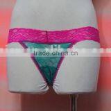 Sexy Cheap Open Crotch Lace Panties Disposable Underwear / Disposable Ladies Panties Models thumbnail-3