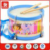 kids play toys brand goods lience oriental music instrument drum roundness wooden drum pad musical instruments dora