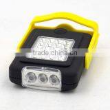 Powerful Rotating Magnetic 3LED + 3W COB Work Light With Hook thumbnail-2