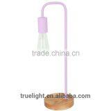Hot Saled Metal E27*1 Table Lamp,wooden Single Desk Lamp thumbnail-3