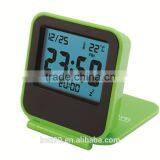 Portable Advertising Desk Mini Travel Alarm Clock With Thermometer Alarm Snooze and Night Light Electronic Items Manufacturer thumbnail-2