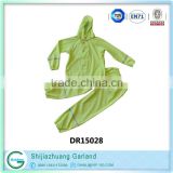 waterproof any color/transparent pu rainwear