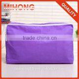 factory cheap high quality purple non woven storage bag for bedding
