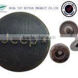 17mm Famous Embossed Four Part Metal Garmenrt Snap Button