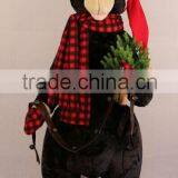 XM-A6108 60 Inch Lighted Inflatable Christmas Bear for Christmas Decoration thumbnail-1