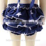 Wholesale Baby Clothes Knit Cotton Navy & White Star Baby Romper for Toddlers thumbnail-5