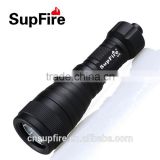 Tactical 900lm rechargeable LED diving flashlight D4