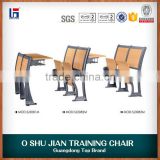 Oshujian college lecture hall desk and folding seat