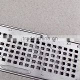 Stainless Steel Linear Shower Floor Drain With Wedge Wire Grate thumbnail-5