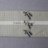 Top Quality Cotton Waffle Weave White Embroidery Kitchen Towels thumbnail-2
