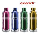 500ml Unique Stainless Steel Water Bottle With Metal Lid Quality Assured thumbnail-1