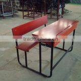 Cheap Single / Double Wood School Furniture / School Desk and Chair thumbnail-6