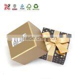 2015 Cardboard With Ribbon Design Paper Folding Gift Box thumbnail-3