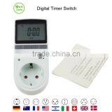 Programmable Digital Timer Switch Europe Plug 16A 3680W thumbnail-3