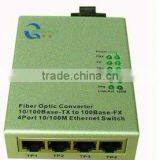 100MB Electric Double Mouth Single-mode Fiber Optic Transceivers;Optical Transceiver;transceiver;Single-mode Transceiver