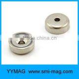 Neodymium Round Base or Cup Magnet thumbnail-4