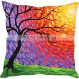 Indian Pillow Case Digital Tree Art Cushion Cover
