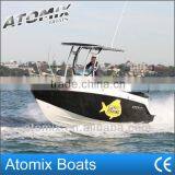 6m Fiberglass Leisure Boat With Outboard Engine (600 Center Console) thumbnail-1