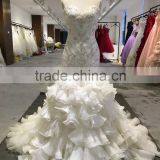 2016 New Style Tissue Wedding Dress thumbnail-5