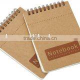 Cheap Style Craft Cover Notepad With Spiral