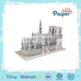 Cathedral Notre Dame Model Puzzle Sublimation