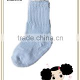 cotton socks wholesale new design plain white baby socks
