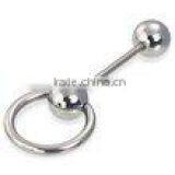 316L Tongue Ring Body Piercing Jewelry thumbnail-1