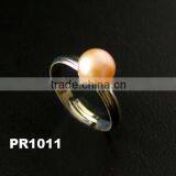 2014 fashion pearl ring designs for women