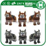 HI CE High Quality Funny Cartoon Electronic Coin System Riding Horse Toys for Girls thumbnail-4