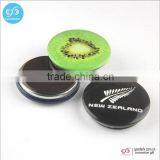 Custom Printed Tinplate Fridge Magnets Round Shape Magnetic Metal Stickers thumbnail-6