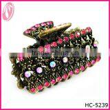 Top Selling Fancy Rhinestone Hair Claw for Arab Women thumbnail-1