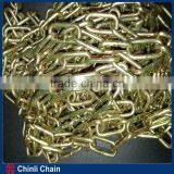 US type Standard Transport Link Chain,Standard G70 Link Chains ,Color Zinc Plated welded Link Chains