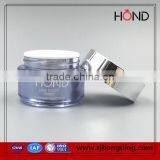 Classic Straight Round Shape 50g Acrylic Plastic Jar for Cosmetics and Body Cream,acrylic Plastic Jar Single,loose Powder Jar thumbnail-2