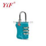 TSA Lock,TSA Padlock,Combination Lock,3 Dials Lock,Travel Lock,Luggage Lock From YiFeng