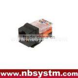 Cat.3 RJ12 6P6C Keystone Jack