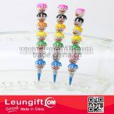 Happy Boys and Girls 7pcs Stackable Coloring Pencil