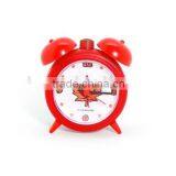Twin Bell Clock/dual Bell Clock /double Bell Clock /bell Alarm Clock/ Table Alarm Clock/bell Quartz Clock thumbnail-1
