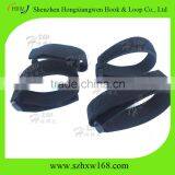 Hook And Loop Reusable Cable Ties Down Straps Black