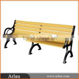 Cast Aluminum Leg Wooden bench