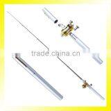 1.0 Meter Silver Fishing Rod Pen with Reel