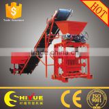 QTJ4-35 Small manual concrete hollow block making machine for sale cement block maker price with good quality